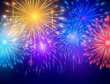 Animate Fireworks with JavaScript project